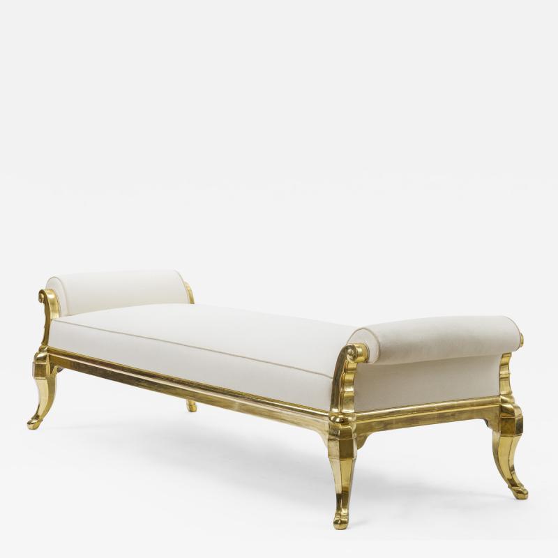 Paul Follot Paul Follot art deco gold leaf frame very long bench