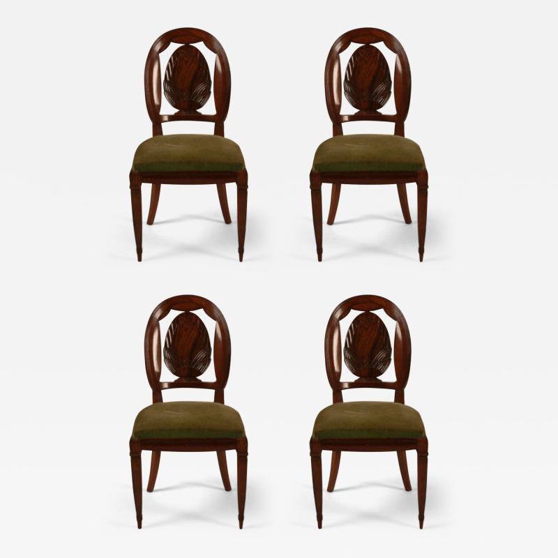 Paul Follot Paul Follot dining side chairs