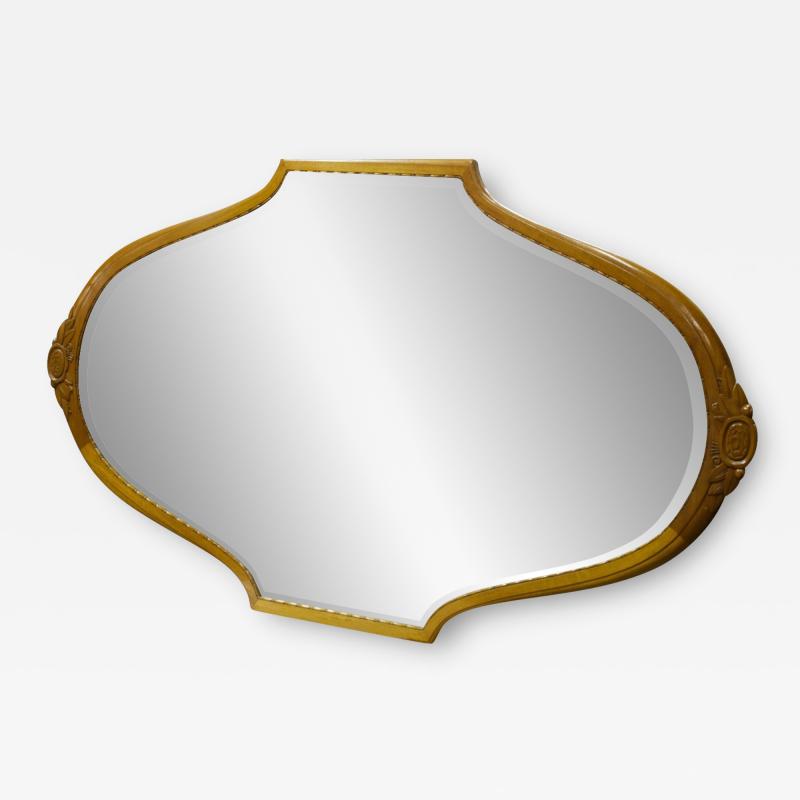 Paul Follot Paul Follot large overmantle mirror