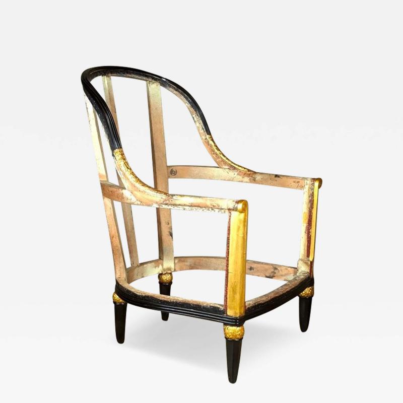 Paul Follot Paul Follot single large scale armchair
