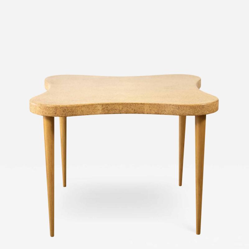 Paul Frankl Paul T Frankl Cloud Dining Table Cork and Mahogany for Johnson Furniture 1948