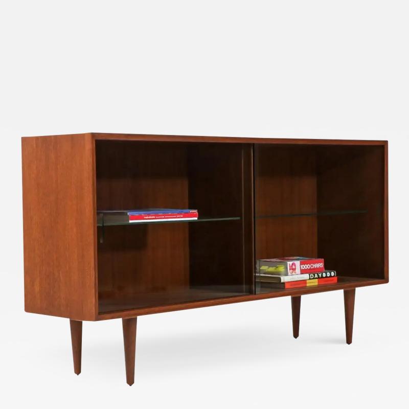 Paul L szl Paul Laszlo Bookcase with Glass Doors for Brown Saltman