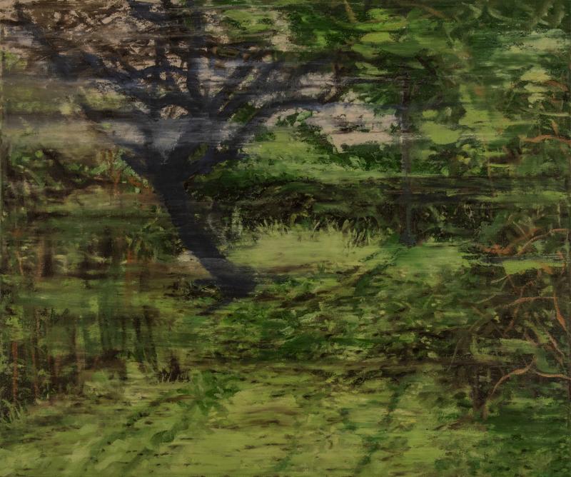 Paul Manes UNTITLED Smear Tree 