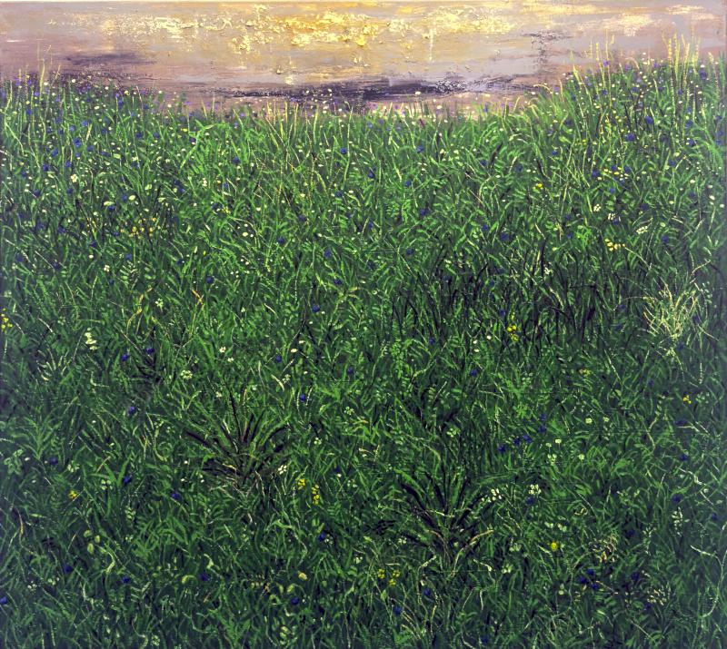 Paul Manes Untitled Flowers with Sky 