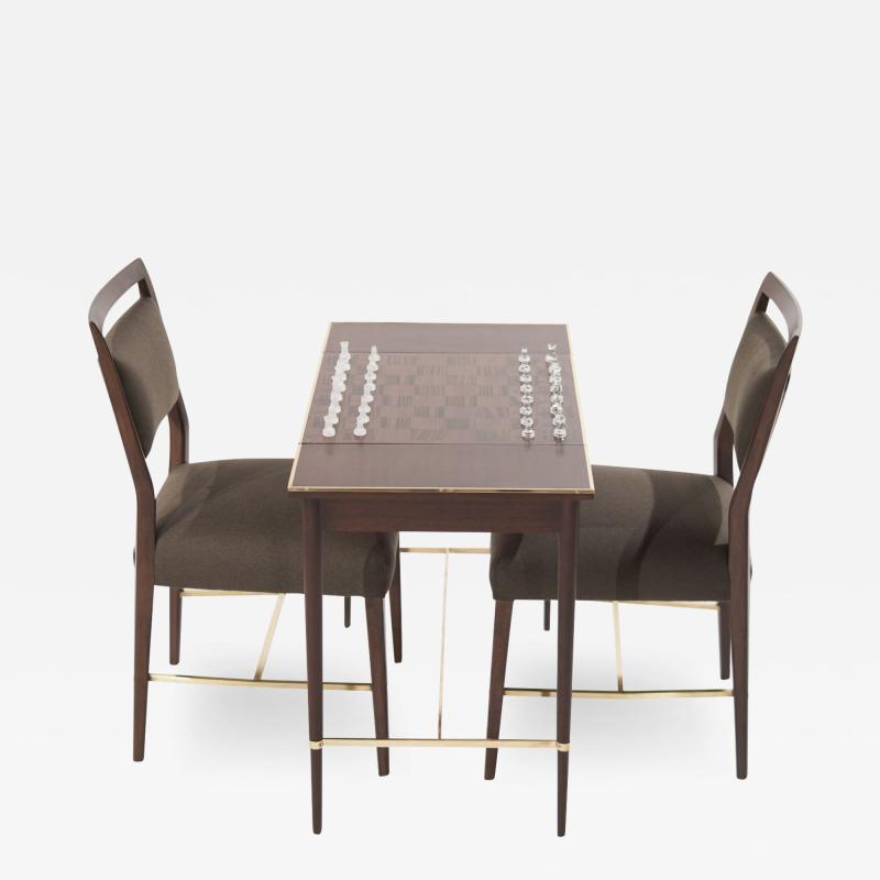 Paul McCobb Connoisseur Collection Chess Table and Chairs C 1950s