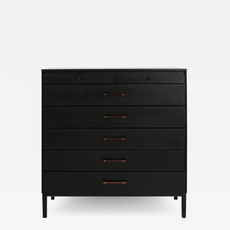 Paul McCobb Ebonized Paul McCobb Chest of Drawers 1950s