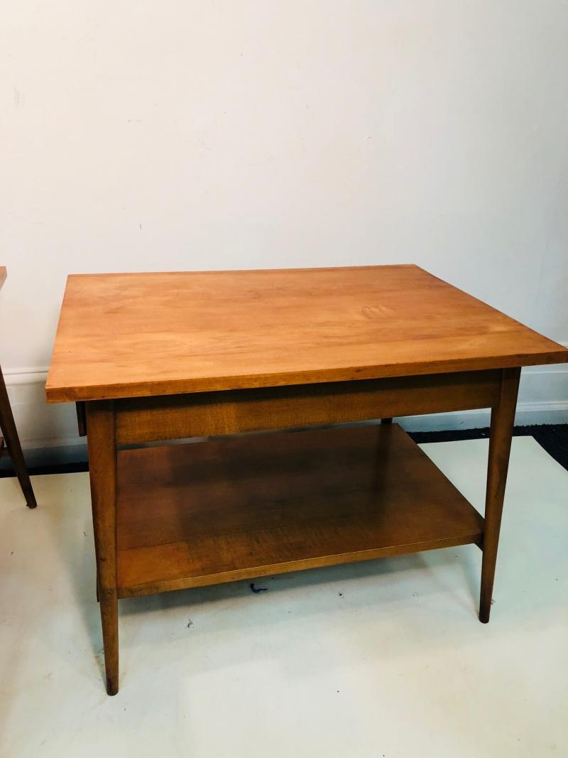 Paul McCobb Pair of Paul McCobb Signed Planner Group Side Tables