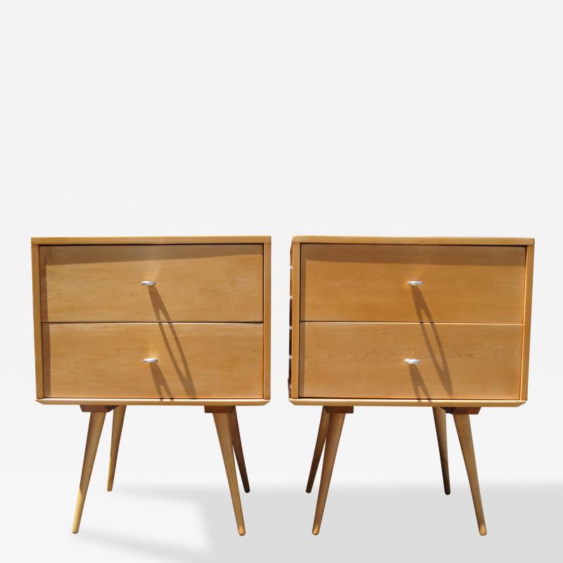 Paul McCobb Pair of Planner Group Nightstands by Paul McCobb for Winchendon Furniture