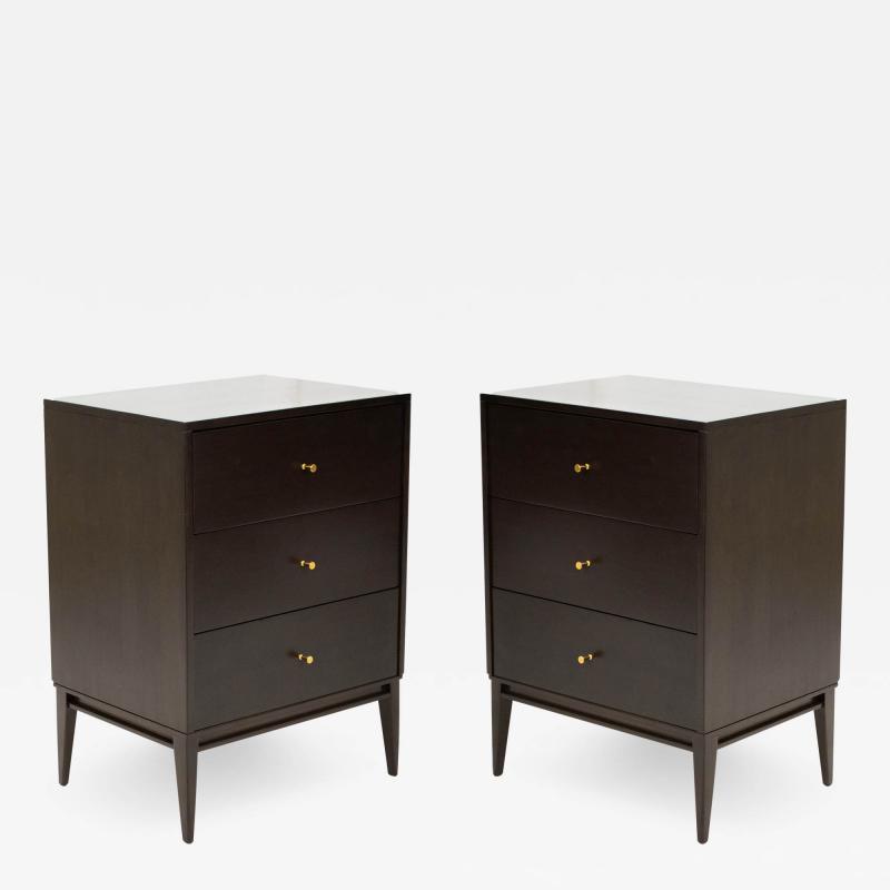 Paul McCobb Paul McCobb Planner Group Three Drawer Tall Night Stands
