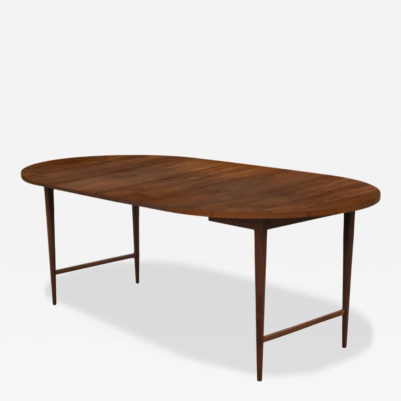Paul McCobb Paul McCobb for Lane Delineator Walnut Extension Dining Table with 3 Leaves