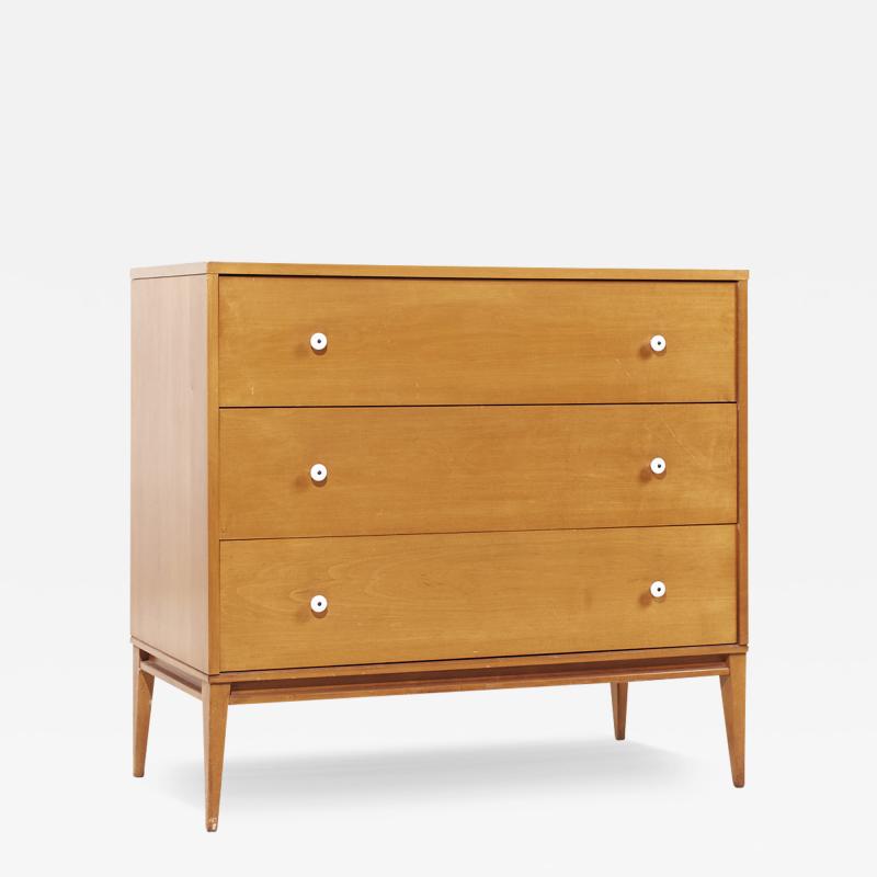 Paul McCobb Paul McCobb for Planner Group Mid Century 3 Drawer Chest Dresser