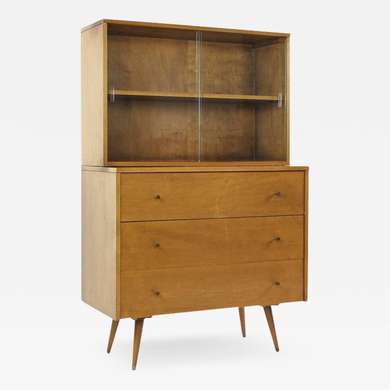 Paul McCobb Paul McCobb for Planner Group Mid Century Cabinet and Hutch