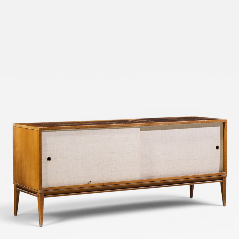 Paul McCobb Paul McCobb for Planner Group Mid Century Sliding Door Credenza