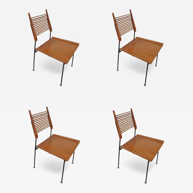 Paul McCobb Set of Four Vintage Mid Century Paul McCobb Shovel Dining Chairs