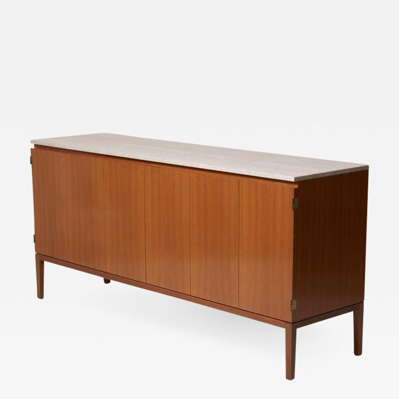 Paul McCobb Travertine Top Paul McCobb Credenza or Sideboard 7306 for Directional WK M bel