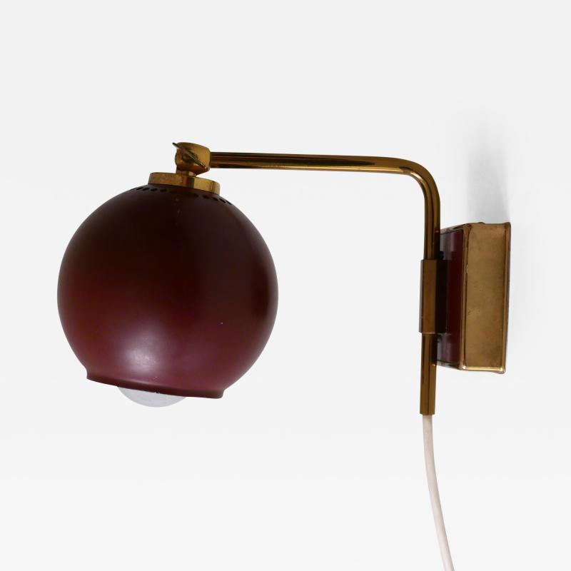 Paul Neuhaus Leuchten Lovely Mid Century Modern Sconce Poppy Capsule by Paul Neuhaus Germany 1950s