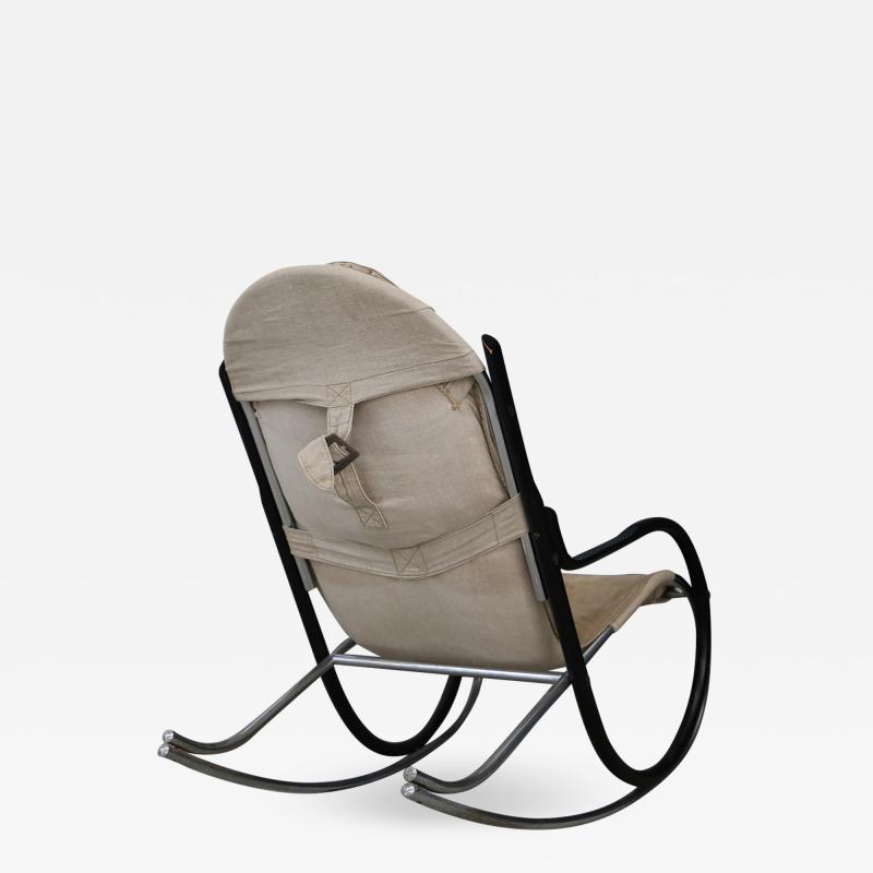 Paul Tuttle Nona rocking chair designed by Paul Tuttle for Strassle international