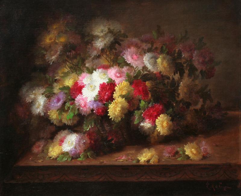 Paul de Longpr Still Life of Flowers