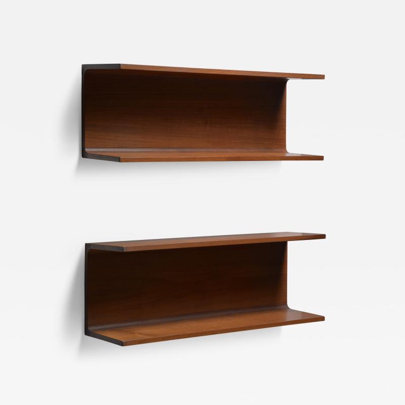 Pedersen Hansen Pair of Pedersen Hansen wall shelves