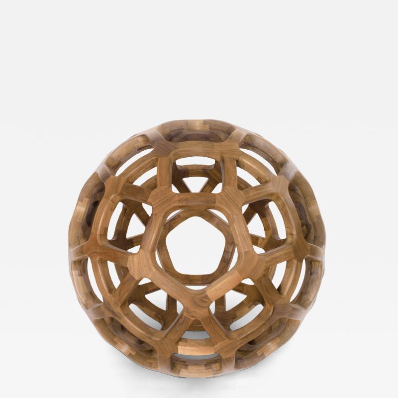 Pedro Cerisola ALTAIR geometric wood sculpture