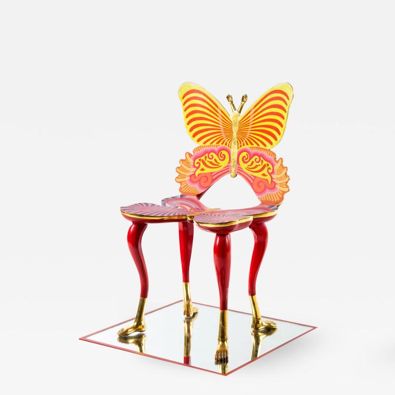 Pedro Friedeberg A Sculptural Butterfly Chair by Pedro Friedeberg