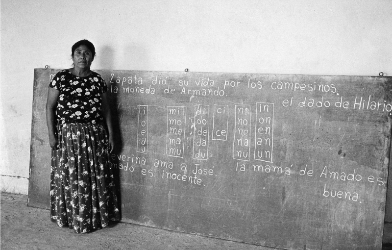 Pedro Meyer Programa alfab tico Alphabet Program Oaxaca Mexico 1970s