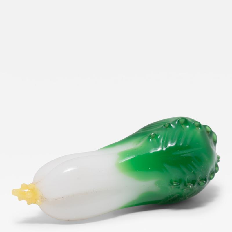 Peking Glass Bok Choy Charm
