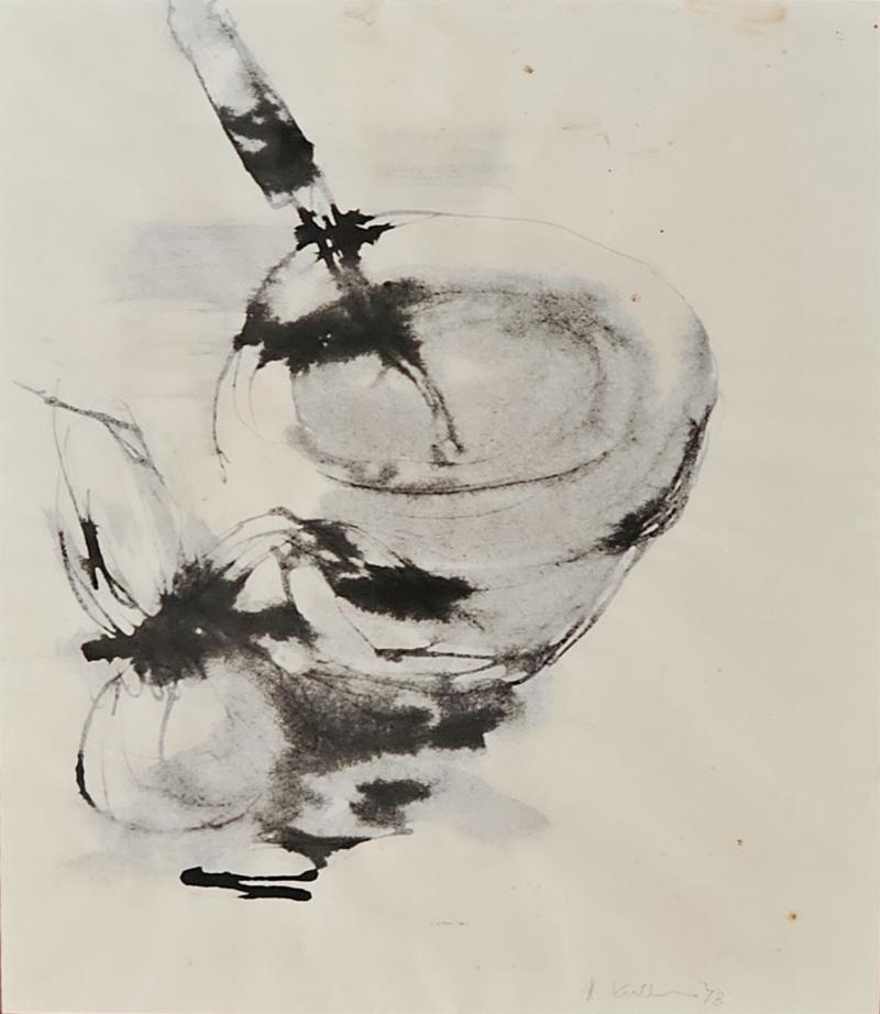 Pen and Ink Sketch by Henry Krell U S A 1978