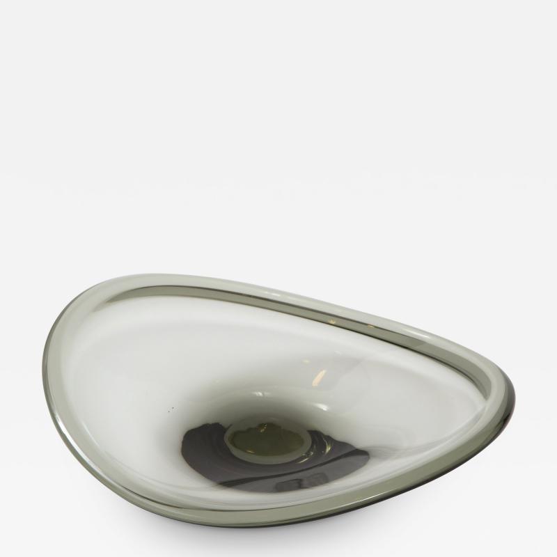 Per L tken Per Lutken For Holmegaard Smoke Glass Bowl