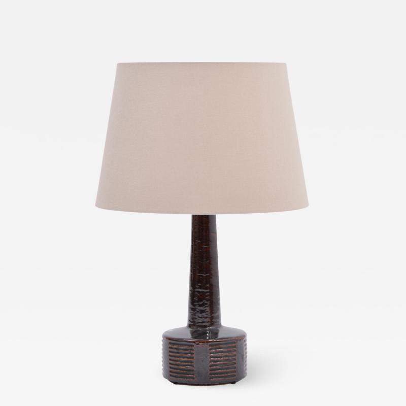 Per Linnemann Schmidt Tall Mid Century Modern Ceramic Table Lamp by Per Linnemann Schmidt for Palshus
