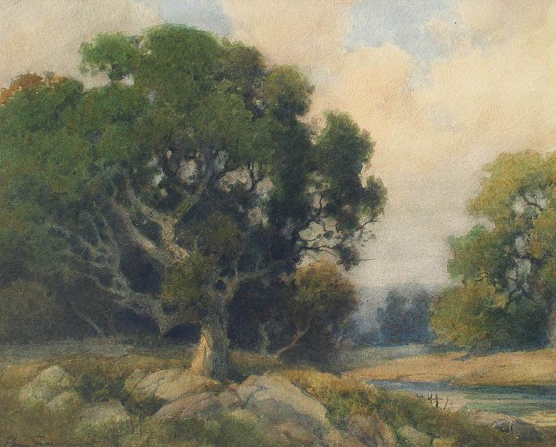 Percy Gray Oak and River