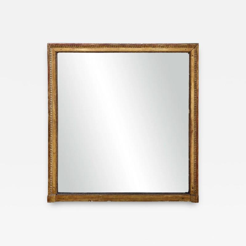 Period Louis XVI Giltwood Mirror Late 18th Century