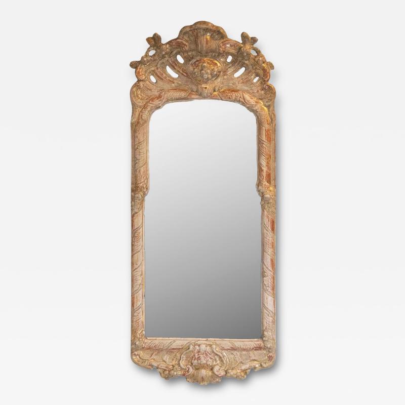 Period Rococo Mirror Sweden Late 18th Century