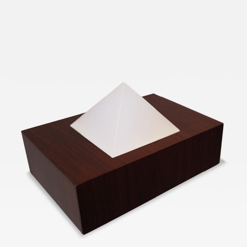Peter Alexander Untitled White Urethane Pyramid ca 2007 2020