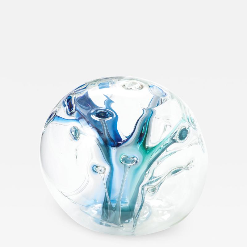 Peter Bramhall Peter Bramhall Glass Orb Sculpture 