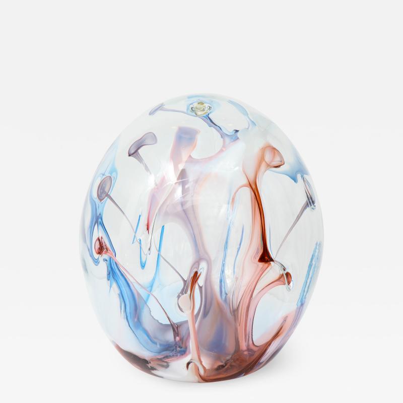 Peter Bramhall XL Peter Bramhall Glass Orb Sculpture