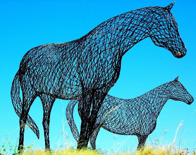 Peter Busby STEEL HORSES 2000