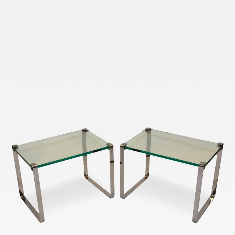 Peter Draenert Vintage 1022 Side Tables by Peter Draenert Pair