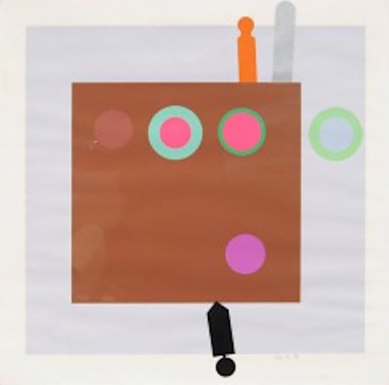 Peter Gee Peter Gee Harvard Target 1 Color Serigraph