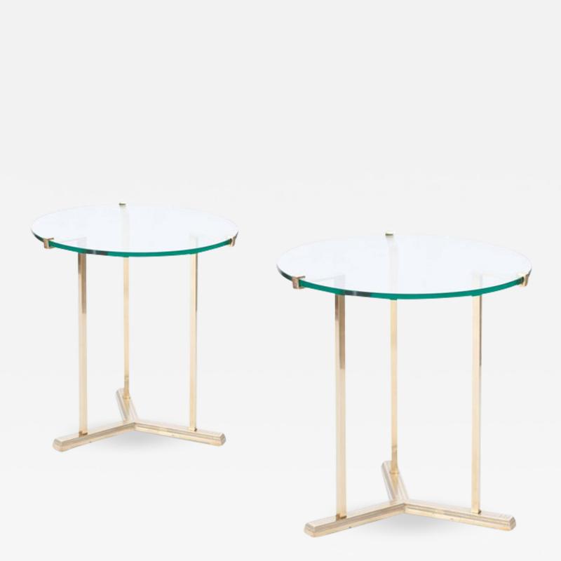 Peter Ghyczy Pair of Side Tables by Peter Ghyczy
