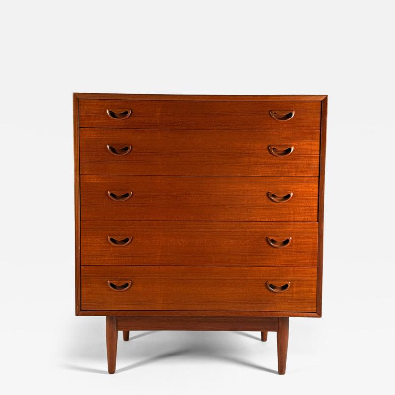 Peter Hvidt Dresser in the Style of Peter Hvidt Stamped Made in Denmark c 1960s