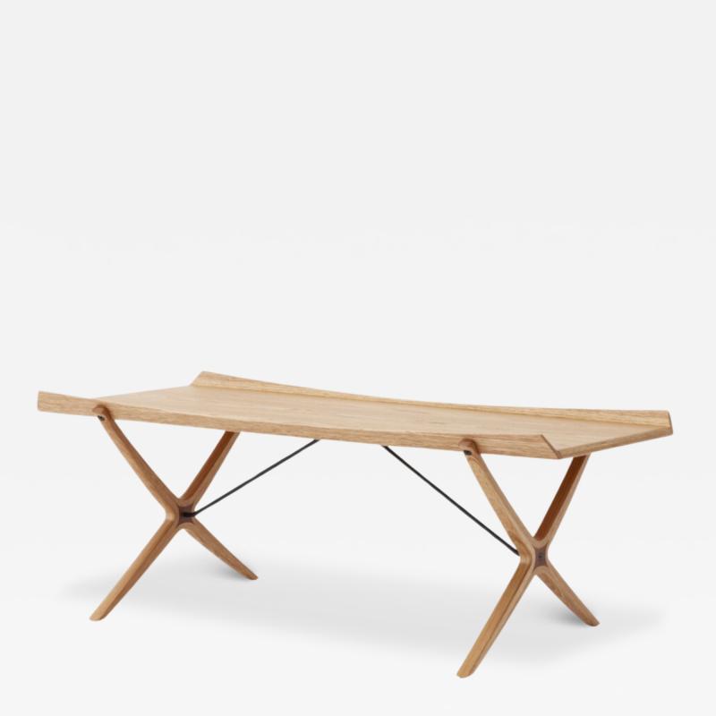 Peter Hvidt Orla M lgaard Nielsen Hvidt M lgaard X HM13 Coffee Table for Tradition in Lacquered Oak Walnut