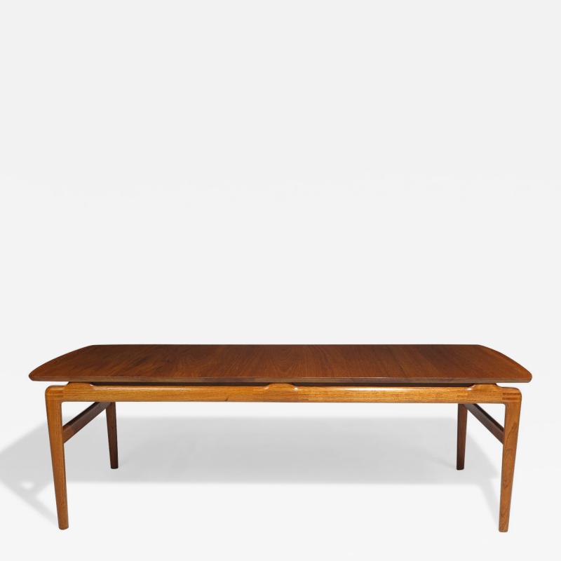 Peter Hvidt Peter Hvidt Orla Molgaard Nielsen Solid Teak Coffee Table