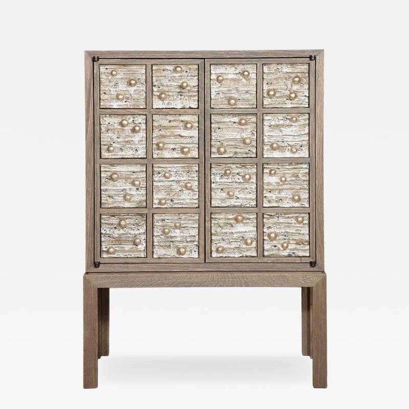 Peter Lane Peter Lane Sandblasted Oak Custom Cabinet 2023
