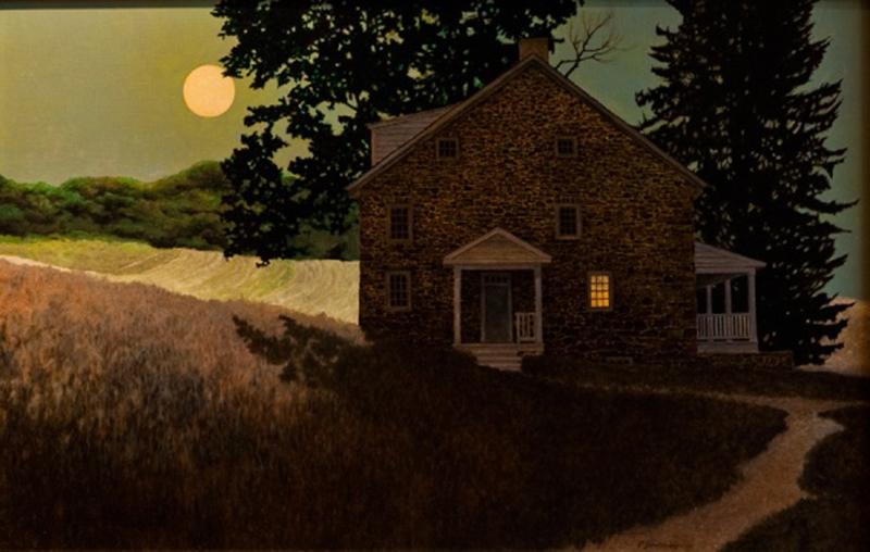 Peter Sculthorpe Halloween Moon