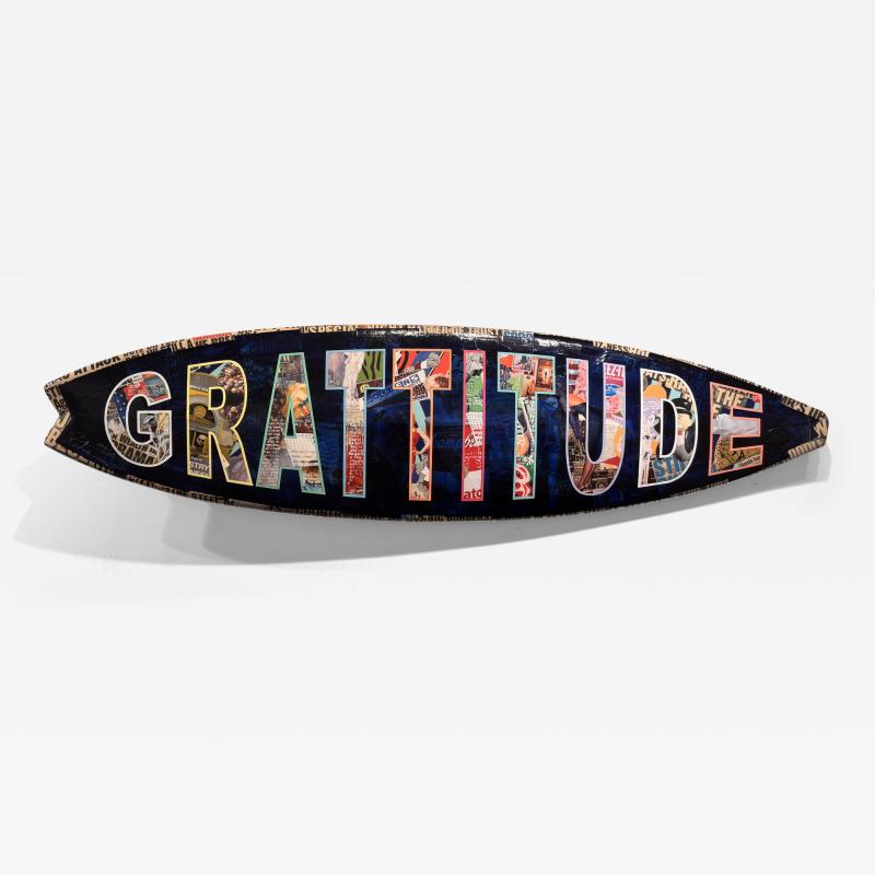 Peter Tunney GRATITUDE SURFBOARD