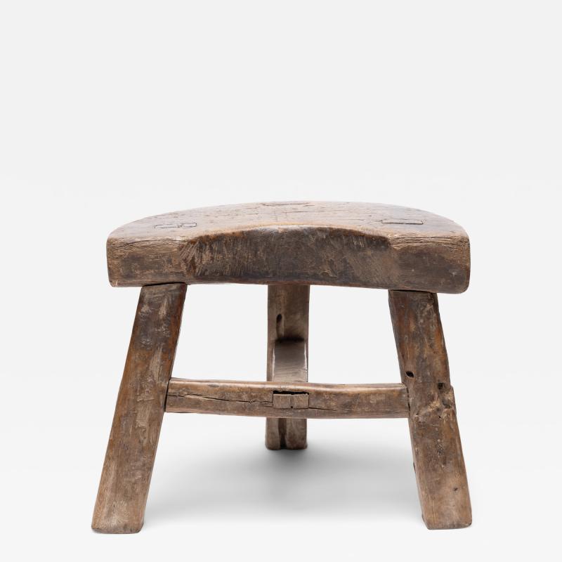 Petite Quarter Moon Stool