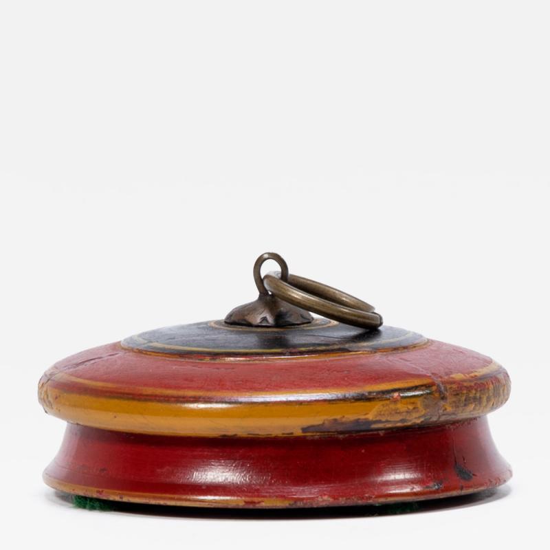 Petite Red Lacquer Betel Box