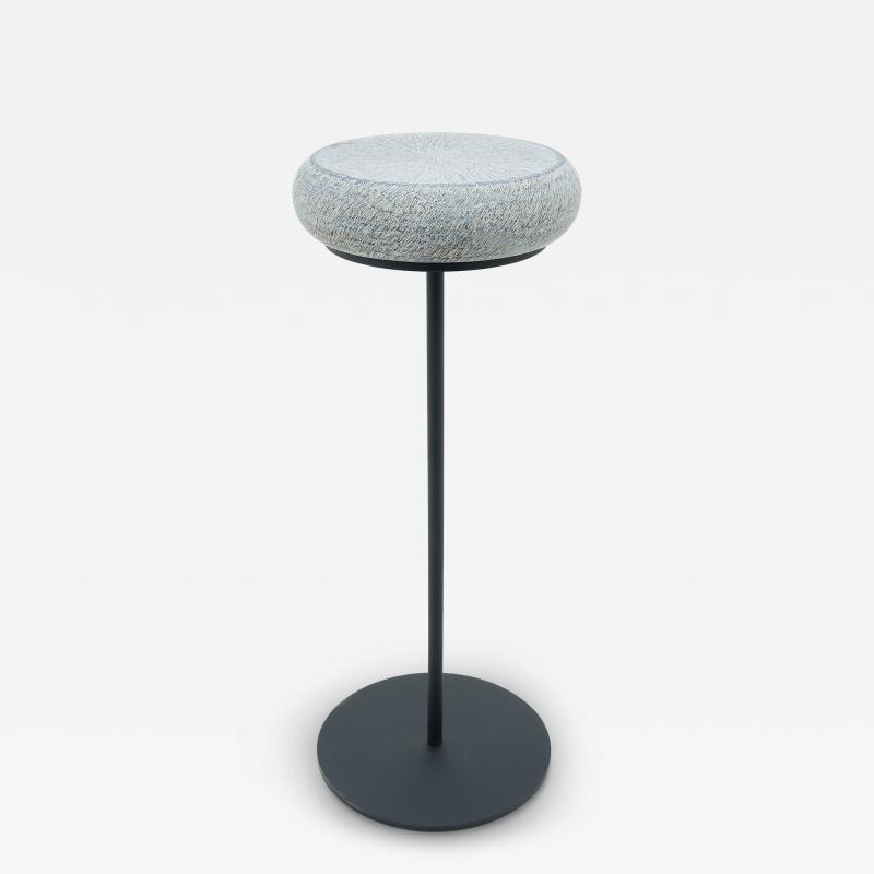 Petite Stone Drum Table