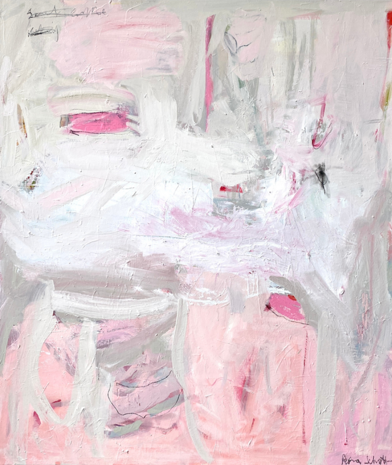 Petra Schott Sweet Little Nothing Abstract painting 2024